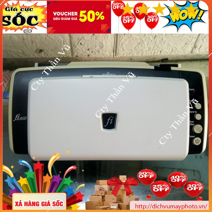 Máy Scan fujitsu fi-6130 đã qua sử dụng chất lượng tốt INECO
