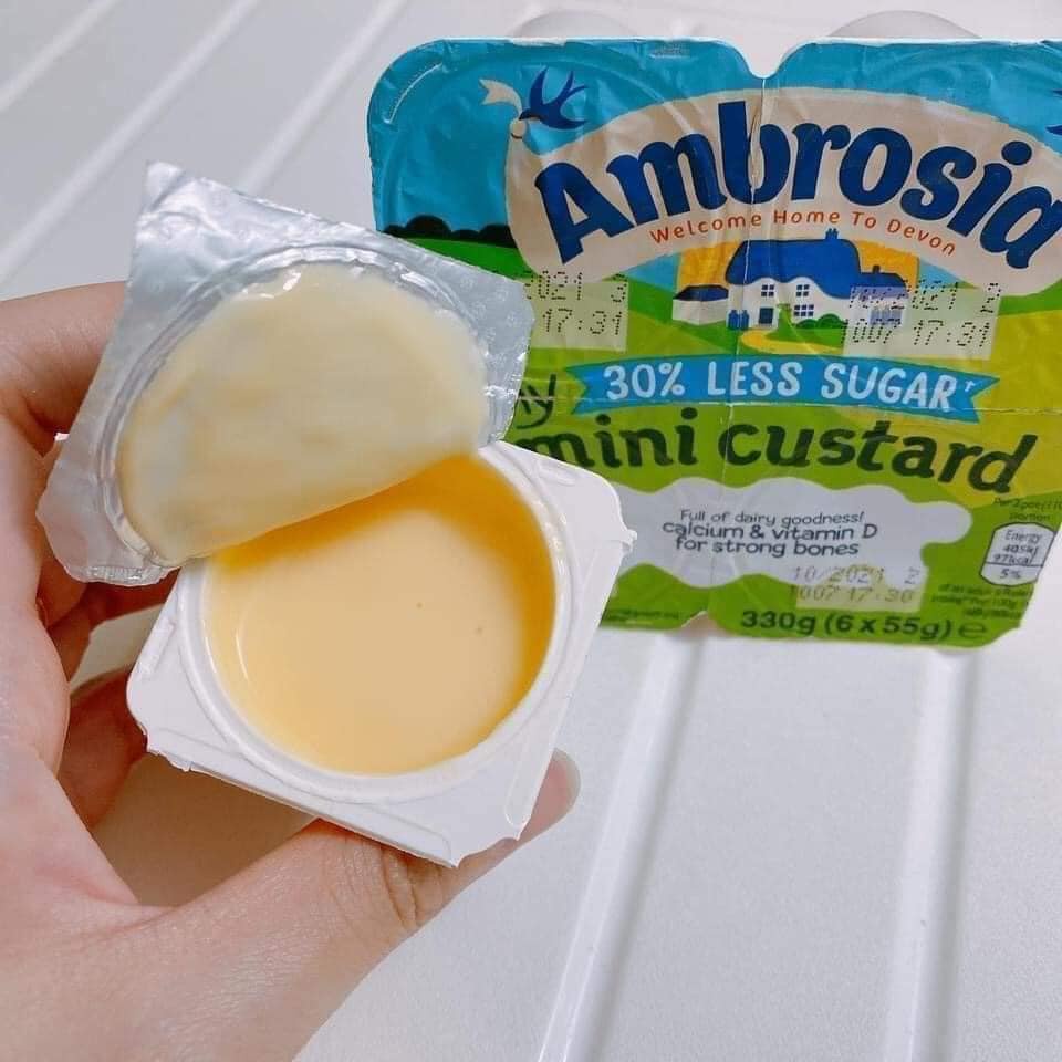 Váng Sữa Ambrosia Váng Sữa Cho Bé Ăn Dặm