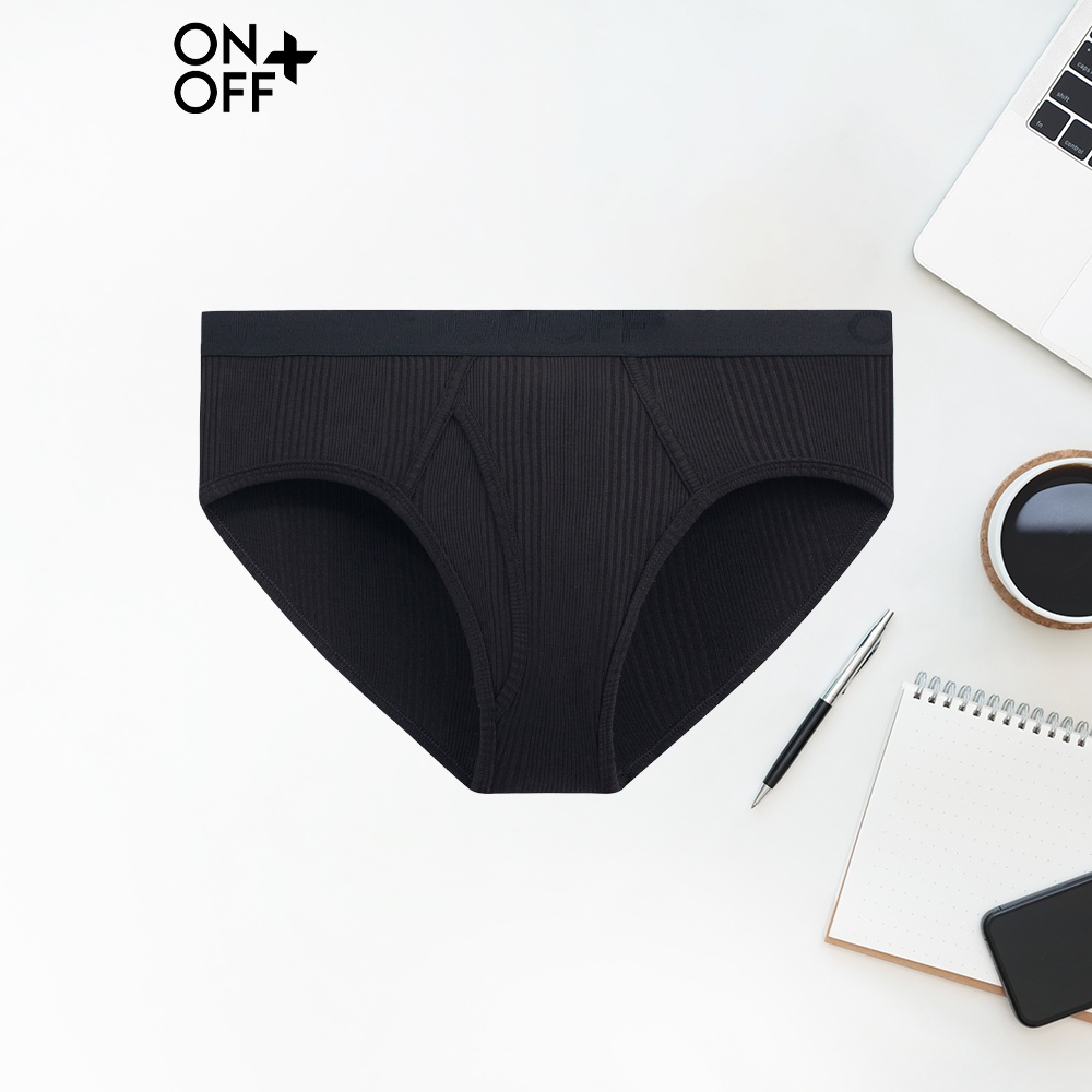 Clearance sale | Quần lót nam ONOFF modal dáng brief thoáng mát, khử khuẩn - 18UQ23A022