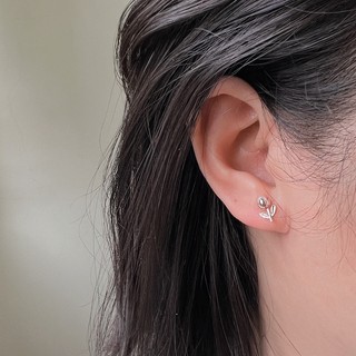 Khuyên hình học bé rosegold