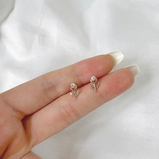 Khuyên hình học bé rosegold
