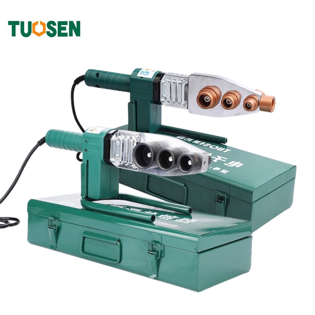 Máy hàn ông nhiệt các loại PPR, PE, PB từ 20 -32mm, 20 -63mm máy hàn ống chuyên dụng chính hãng TOUSEN - Túi Thợ HQ