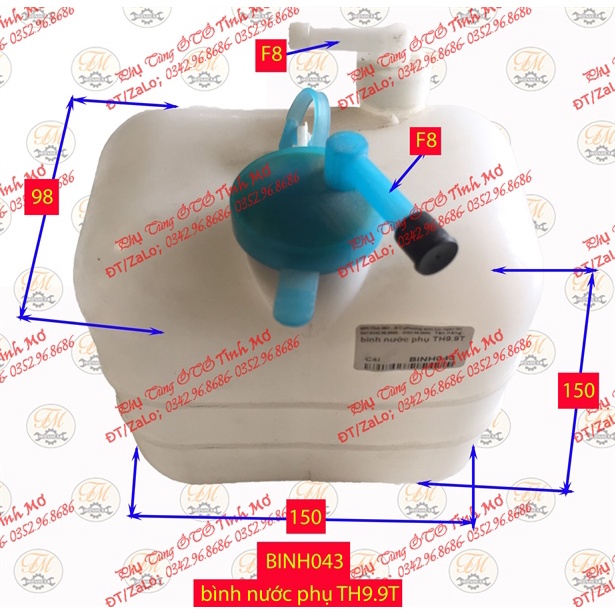 bình nước phụ TH9.9T