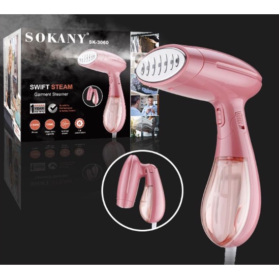 Bàn Ủi Hơi Nước Cầm Tay Sokany - Bàn Là Hơi Nước Gấp Gọn Du Lịch Tiện Lợi SOKANY 3060 / KW-001
