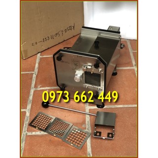 Máy cắt hạt lựu công nghiệp, máy cắt thái củ quả công nghiệp
