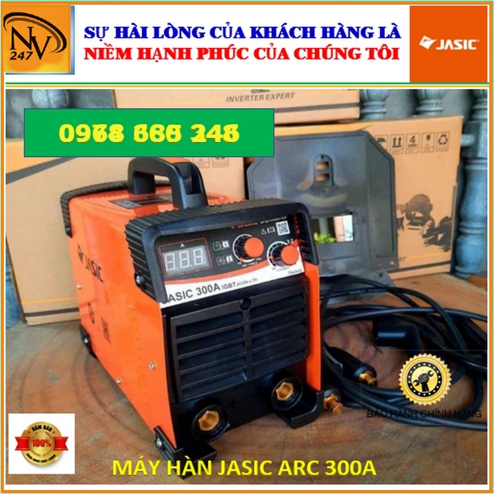 Máy hàn jasic Arc 300A điện tử mini Nhập khẩu chính hãng.