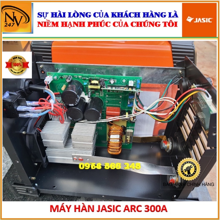 Máy hàn jasic Arc 300A điện tử mini Nhập khẩu chính hãng.