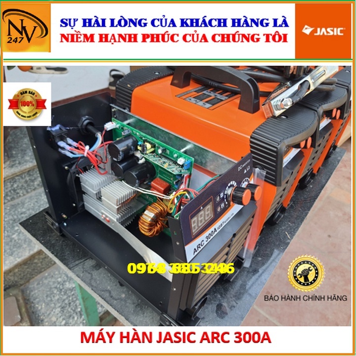 Máy hàn jasic Arc 300A điện tử mini Nhập khẩu chính hãng.