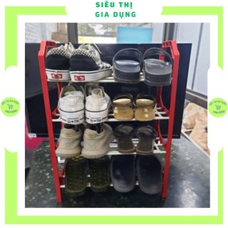 Kệ Giày Dép, Kệ nhựa để giày mini 4 tầng lắp ghép