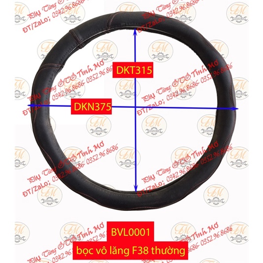 bọc vô lăng F38 thường
