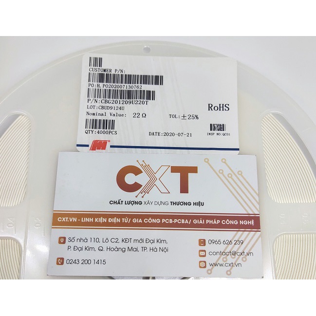 Ferrite Beads 22R SMD0805 (10c)