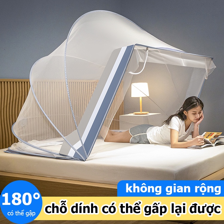 ⚡Cao Cấp⚡Màn mùng chụp tự,Màn Chụp Tự Bung-Gấp Gọn Tiện Dụng Cho Người Lớn Và Trẻ Em khung xếp,gấp gọn thông minh