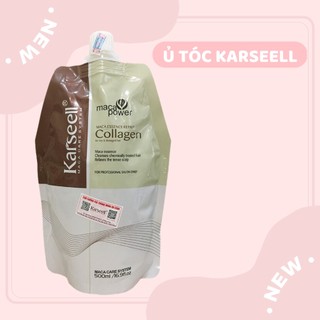 Kem ủ tóc Karseell Collagen Maca siêu mượt phục hồi tóc 500ml