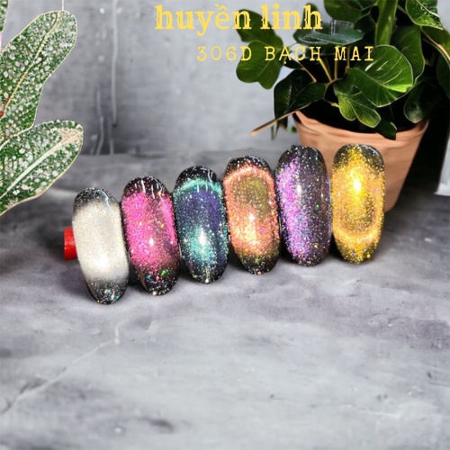 sơn mắt mèo galaxy ,sơn mắt mèo 9d