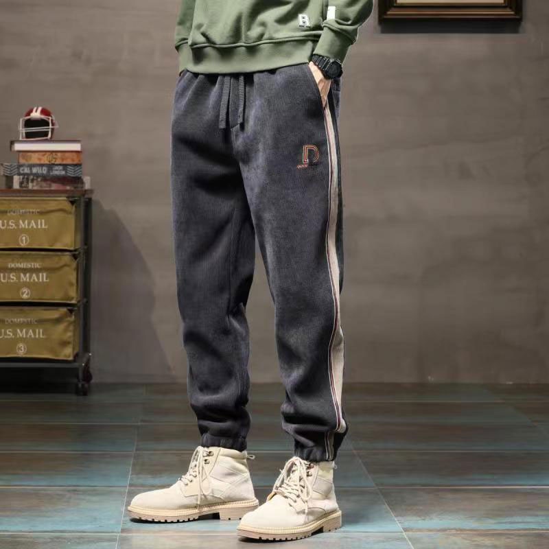 Quần ống rộng Có Túi Sau Lưng Thời Trang Nam Tính