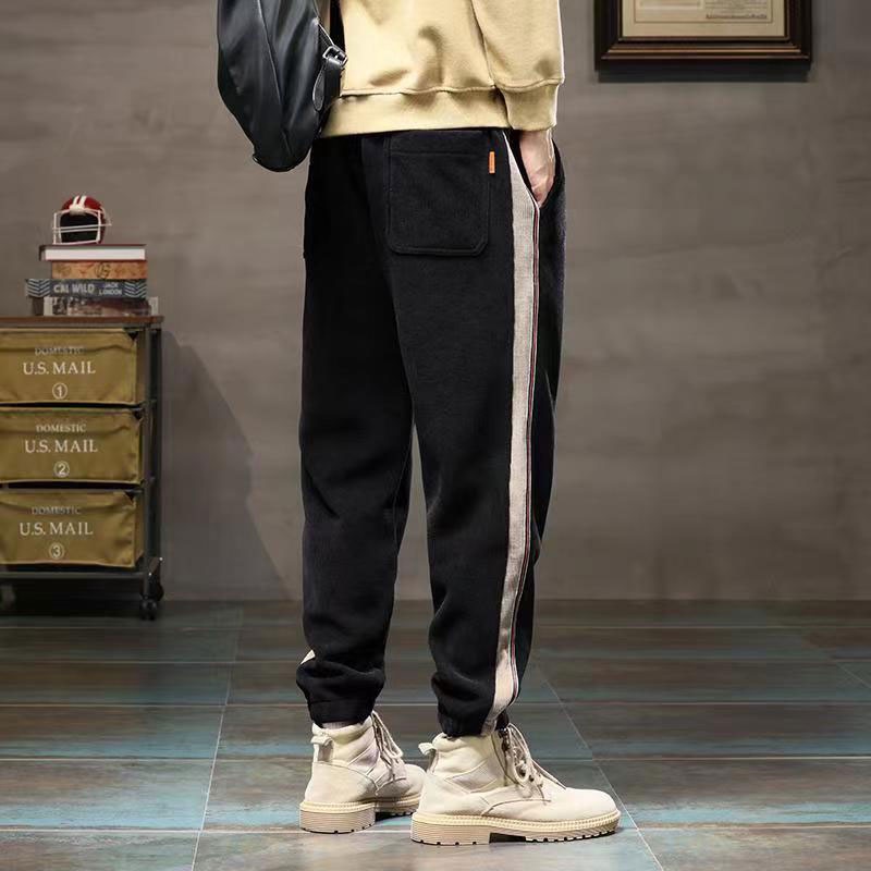 Quần ống rộng Có Túi Sau Lưng Thời Trang Nam Tính