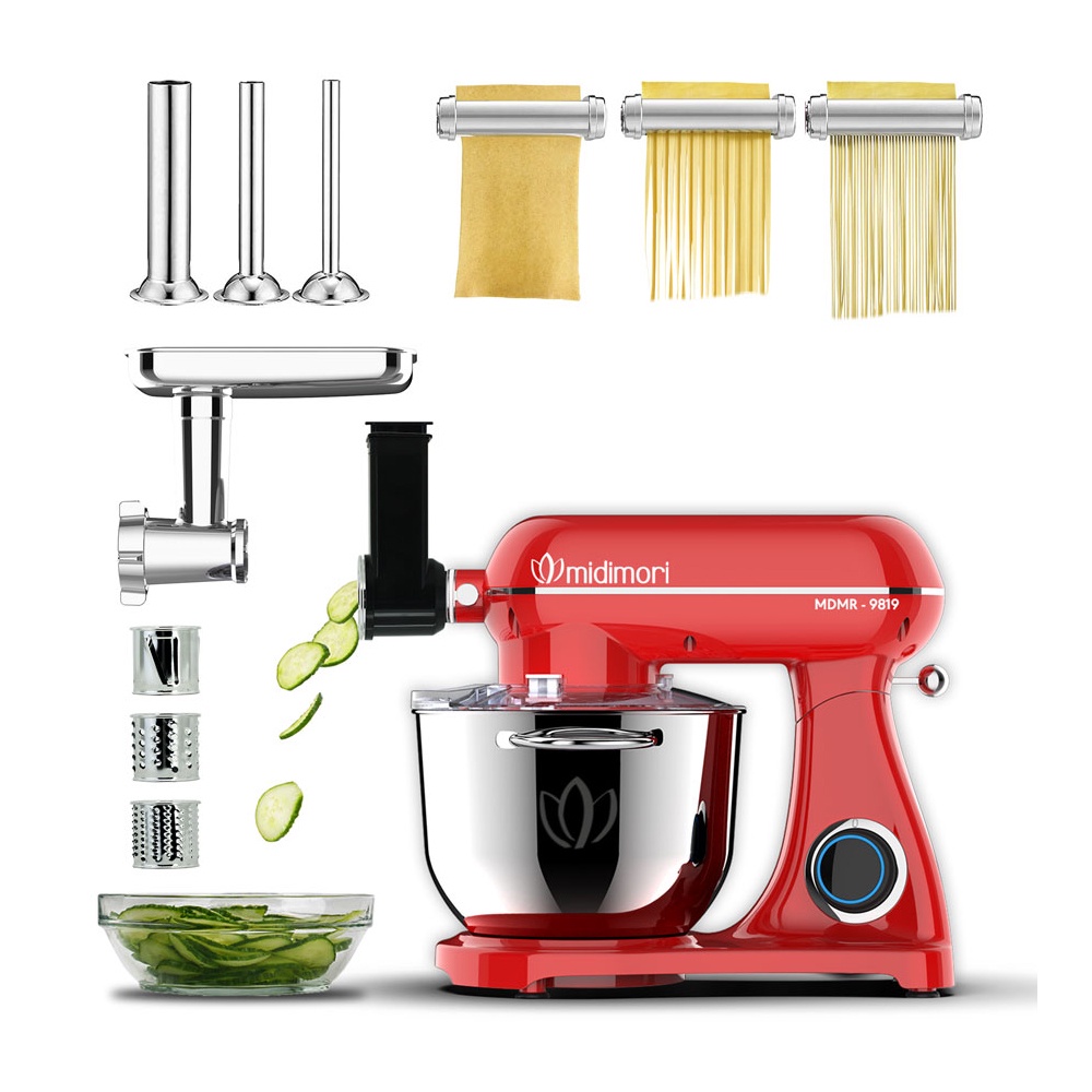 Máy làm bếp đa năng gia đình Midimori Kitchen Machine, MDMR - 9819 (1800W)