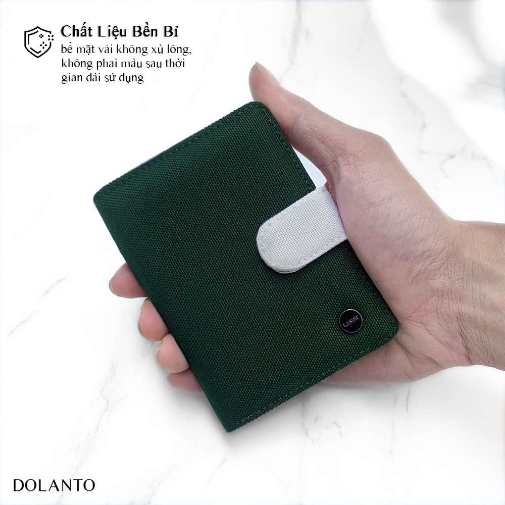 Ví DOLANTO BRAND® Button Wallet - Đứng