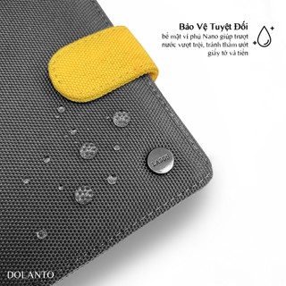 Ví DOLANTO BRAND® Button Wallet - Đứng