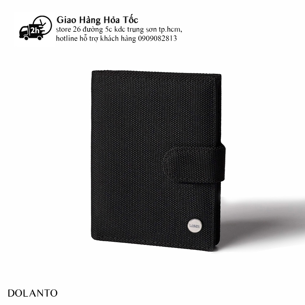 Ví DOLANTO BRAND® Button Wallet - Đứng