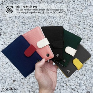Ví DOLANTO BRAND® Button Wallet - Đứng