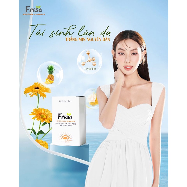 VIÊN UỐNG FRESA TRẮNG DA, CHỐNG TIA UV NHẬT BẢN