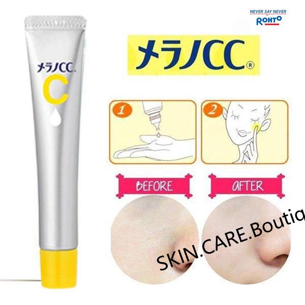 Tinh chất dưỡng trắng da chống thâm nám Melano CC Whitening Essence 20ml SERUM VITAMIN C ROHTO MELANO CC