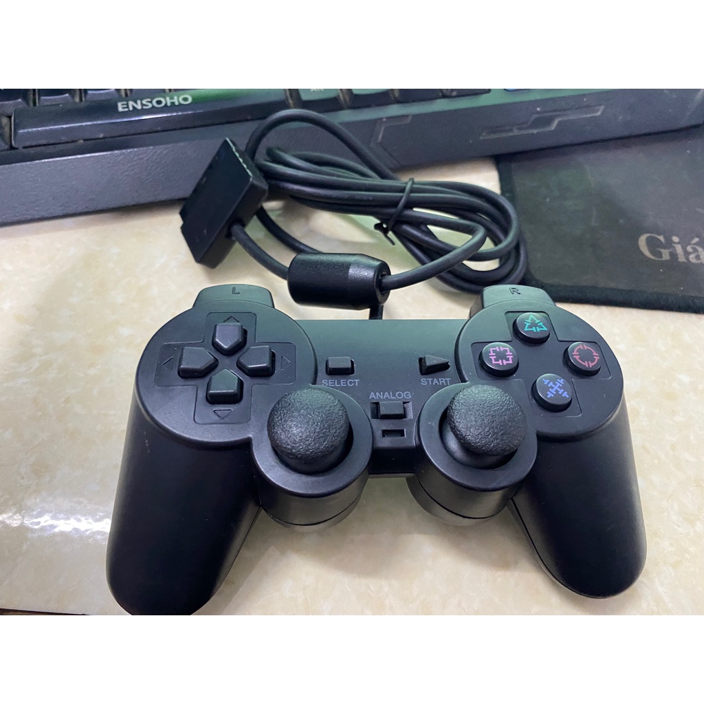 1 Tay Cầm Chơi Game Có Dây Cho PS2 / Playstation 2 PSX PS ( nghỉ bán thanh lý)