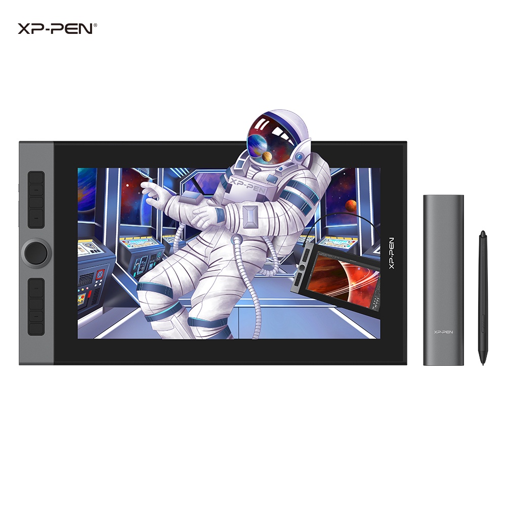 Bảng vẽ điện tử XPPen Artist Pro 16 15.4 inch với bút X3 hỗ trợ thao tác nghiêng nhiều chức năng