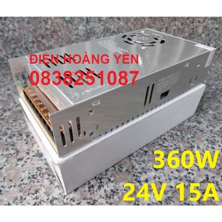 NGUỒN TỔ ONG 24V 15A (CÓ QUẠT) LOẠI TỐT - NGUỒN LED GIÁ RẺ