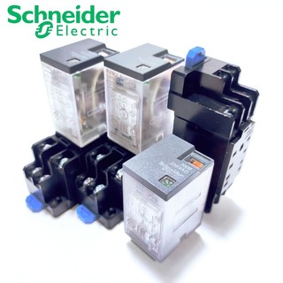 Relay trung gian schneider rxm4lb2p7 8 chân,14 chân tặng kèm đế