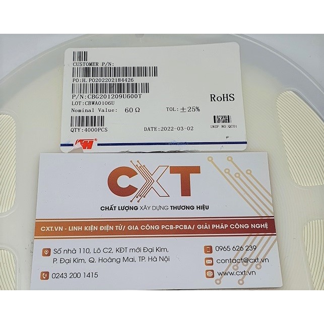 Ferrite Beads 60R SMD0805 (10c)