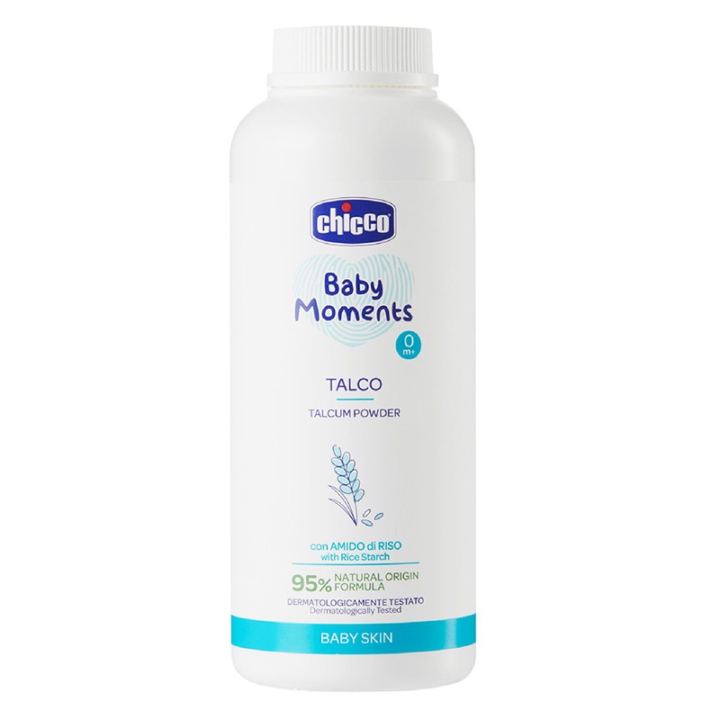 Phấn rôm tinh bột gạo Chicco 150gr