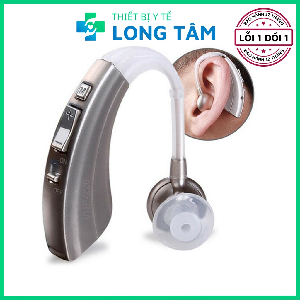 Máy trợ thính cho người già VHP 220, tai nghe trợ thính cho người già không dây [ PIN SỬ DỤNG 90 NGÀY ]