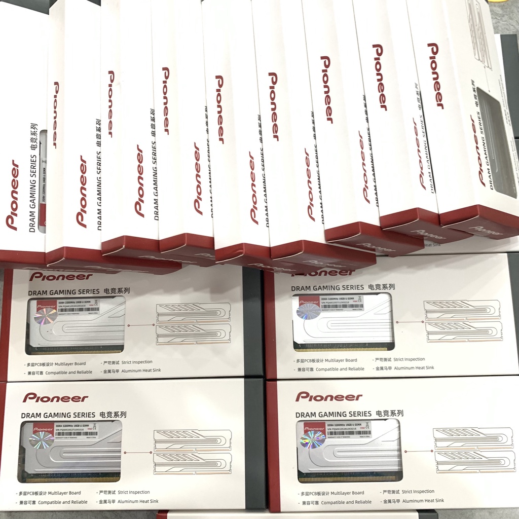 Ram PC 16GB DDR4 3200MHz Pioneer, Tản Nhiệt, Độ bền cao, Bảo hành 5 năm, Dễ dàng lắp đặt, Độ trễ thấp | BigBuy360 - bigbuy360.vn