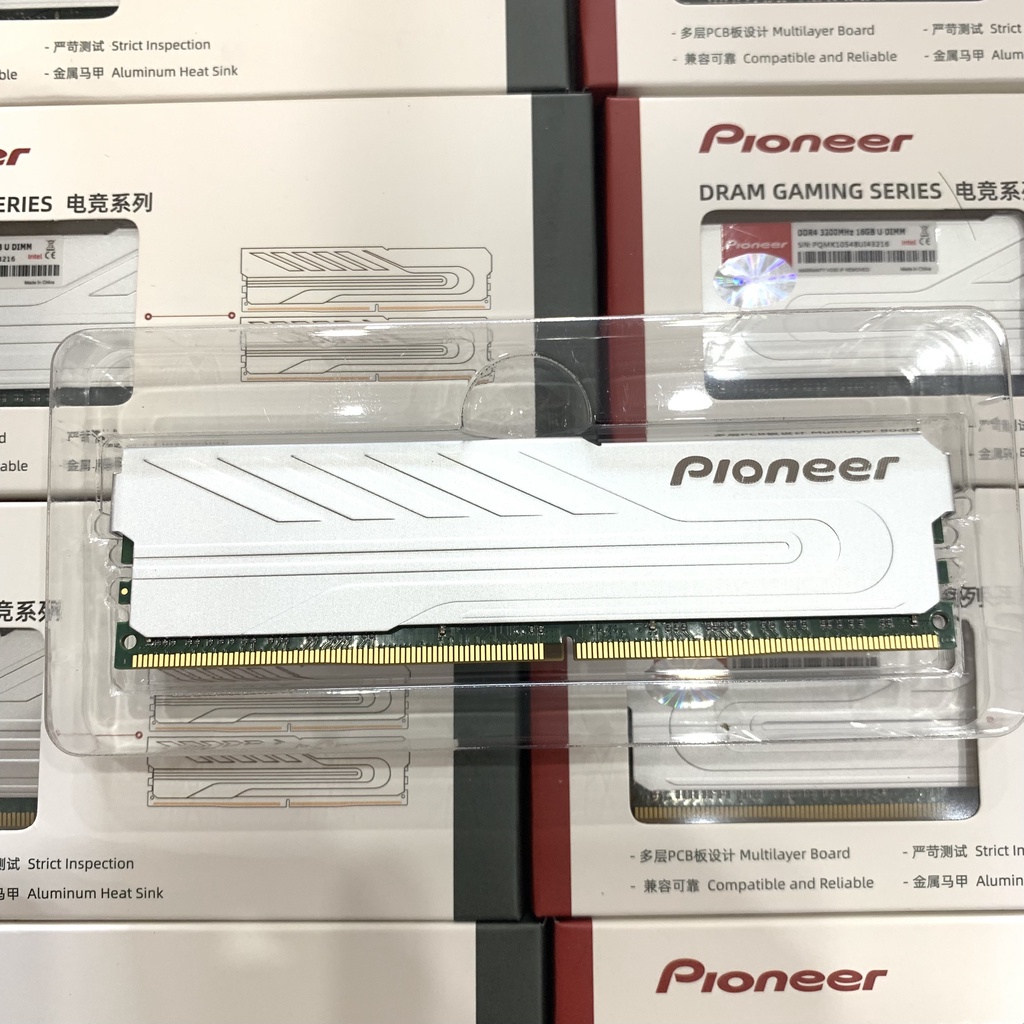 Ram PC 16GB DDR4 3200MHz Pioneer, Tản Nhiệt, Độ bền cao, Bảo hành 5 năm, Dễ dàng lắp đặt, Độ trễ thấp | BigBuy360 - bigbuy360.vn