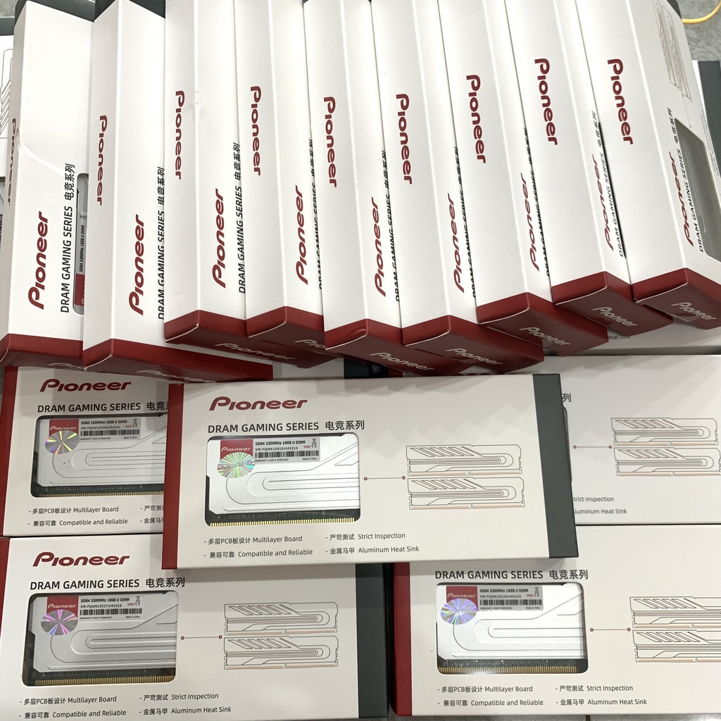 Ram PC 16GB DDR4 3200MHz Pioneer, Tản Nhiệt, Độ bền cao, Bảo hành 5 năm, Dễ dàng lắp đặt, Độ trễ thấp | BigBuy360 - bigbuy360.vn