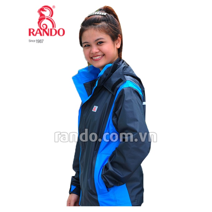 Bộ Áo Mưa Thời Trang Cao Cấp Cho Nam Và Nữ Chính Hãng Rando