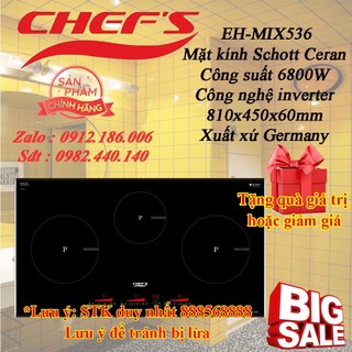 BẾP TỪ BA CHEF'S EH-IH536