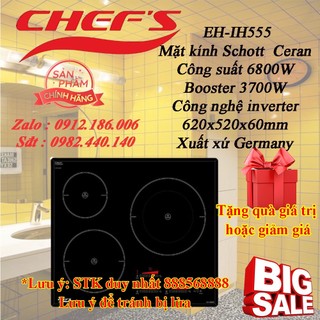 BẾP TỪ BA CHEF'S EH-IH555