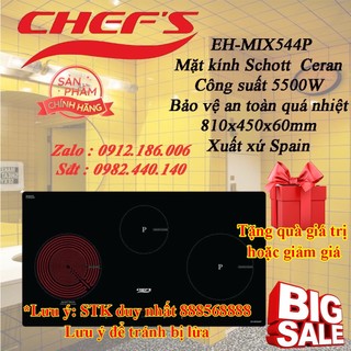 BẾP TỪ BA CHEF'S EH-MIX544P