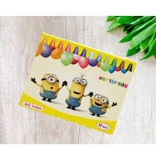 Bút sáp màu đức thanh 12 màu, 18 màu, 24 màu