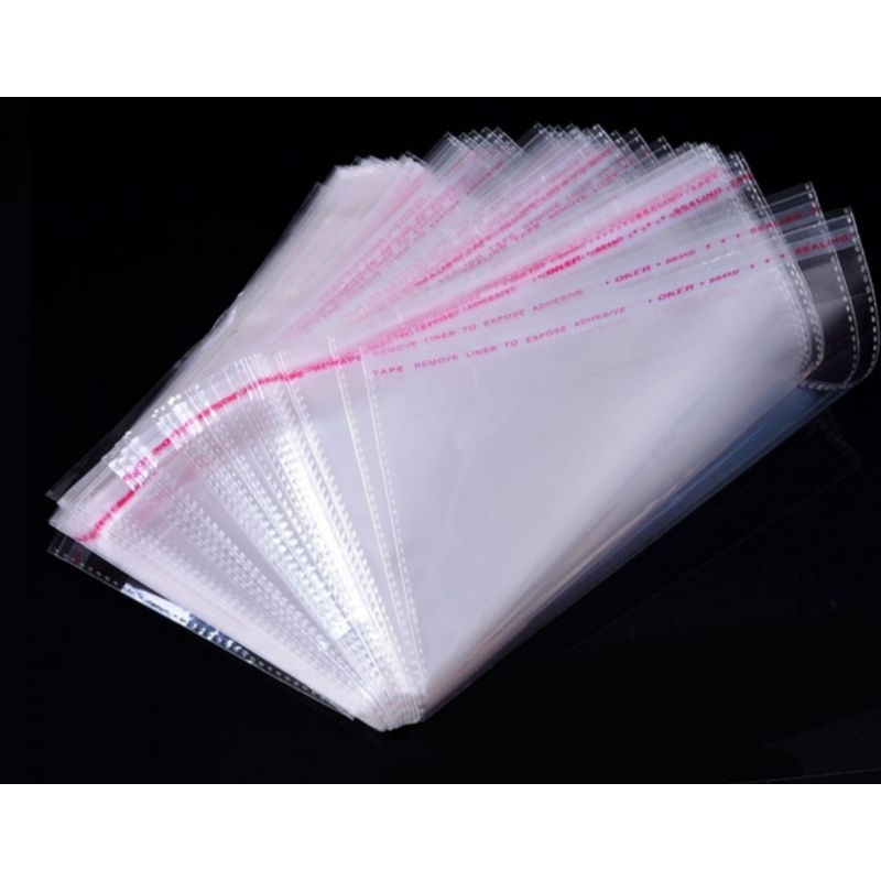 1KG Túi Dán Miệng Trong Suốt Dễ Sử Dụng , Kích Thước Đủ Size