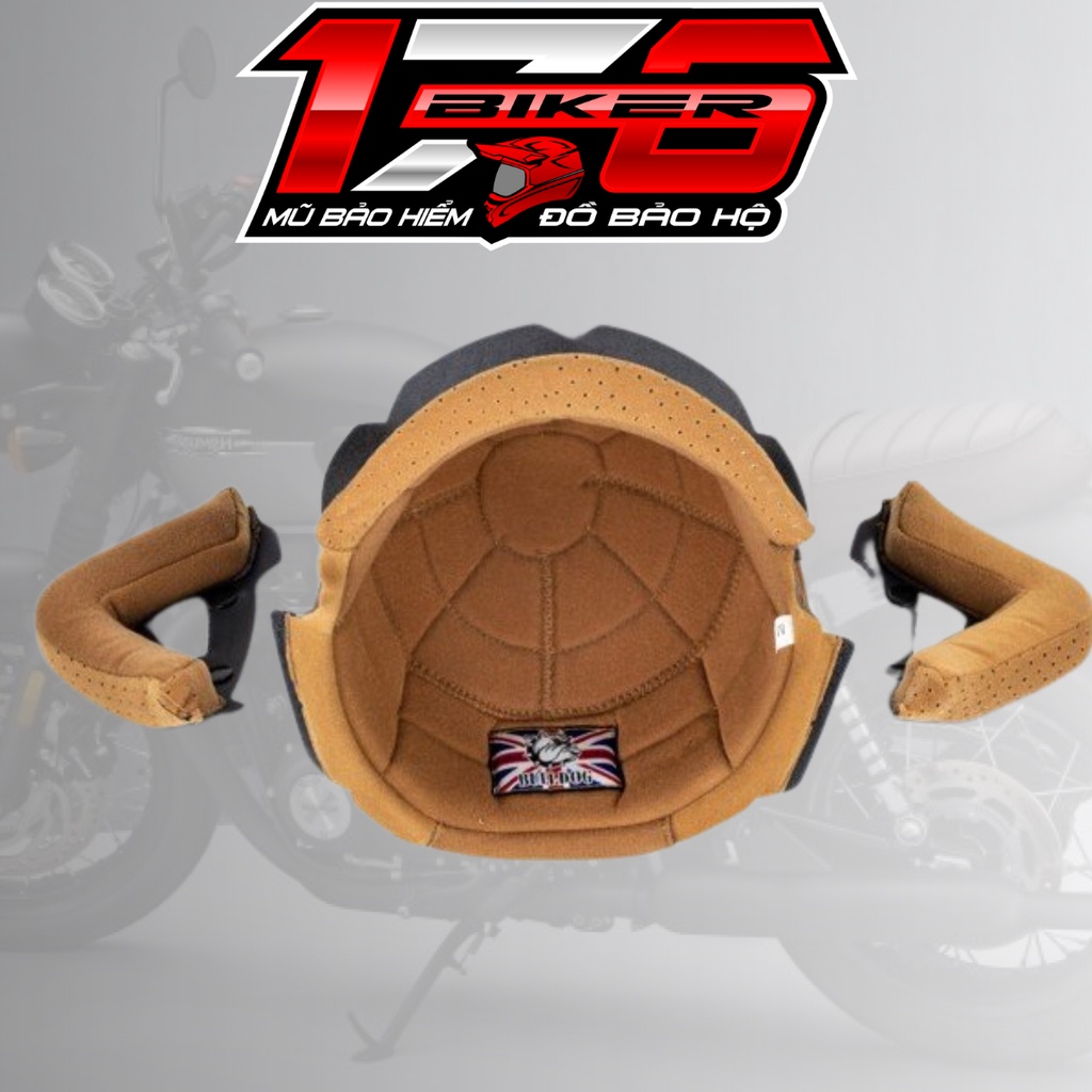 Lót mũ bảo hiểm Bulldog Perro V3, Bulldog 4U, Bulldog Heli Carbon, Bulldog Heli Fiberglass