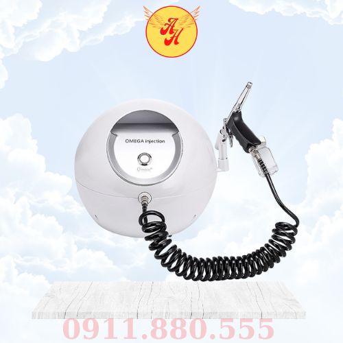 Máy phun oxy omega | máy phun oxy quả trứng | jet mini thế hệ mới ( bảo hành 6 tháng )
