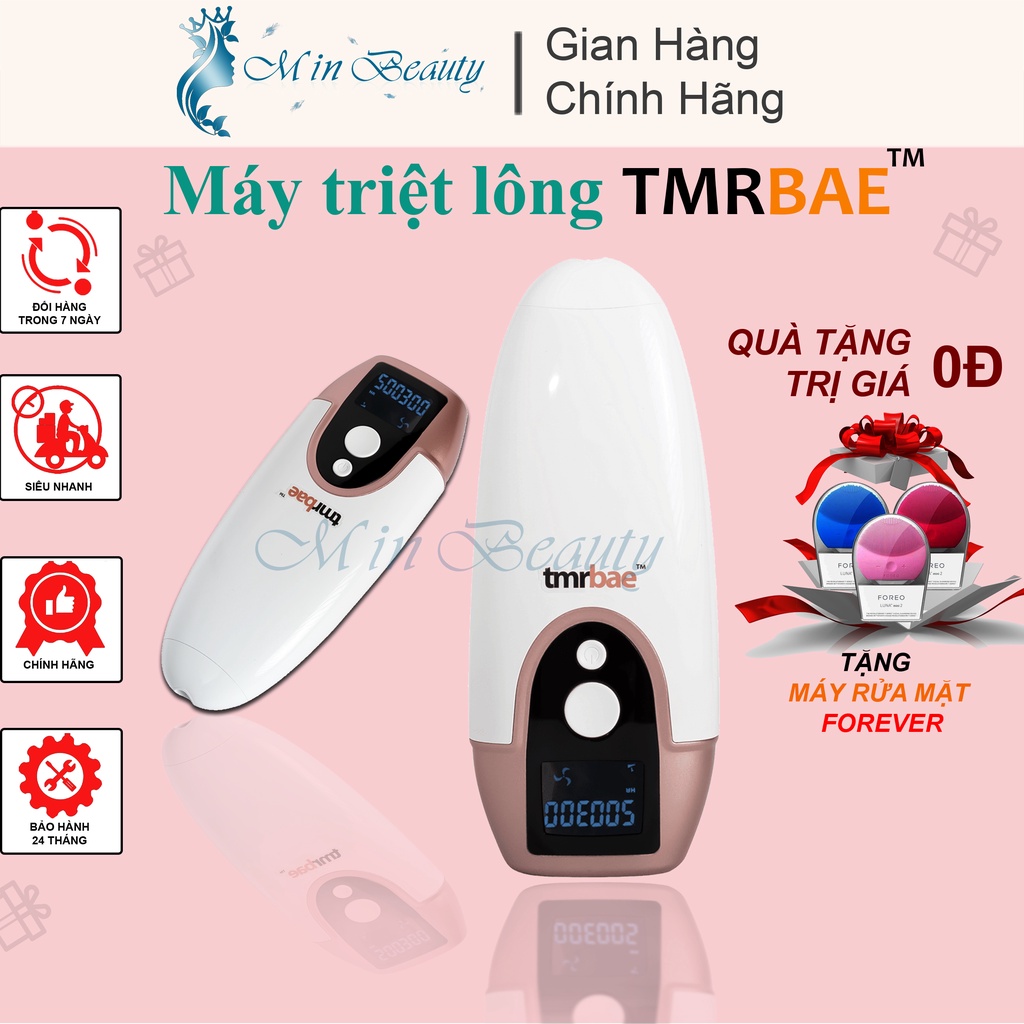 Máy triệt lông Tmrbae™ NAKED IPL hair removal 990.000 xung