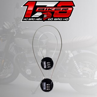 Khóa số chống trộm mũ bảo hiểm Bulldog - BIKER 176 - Mũ bảo hiểm & Dầu nhớt Vũng Tàu
