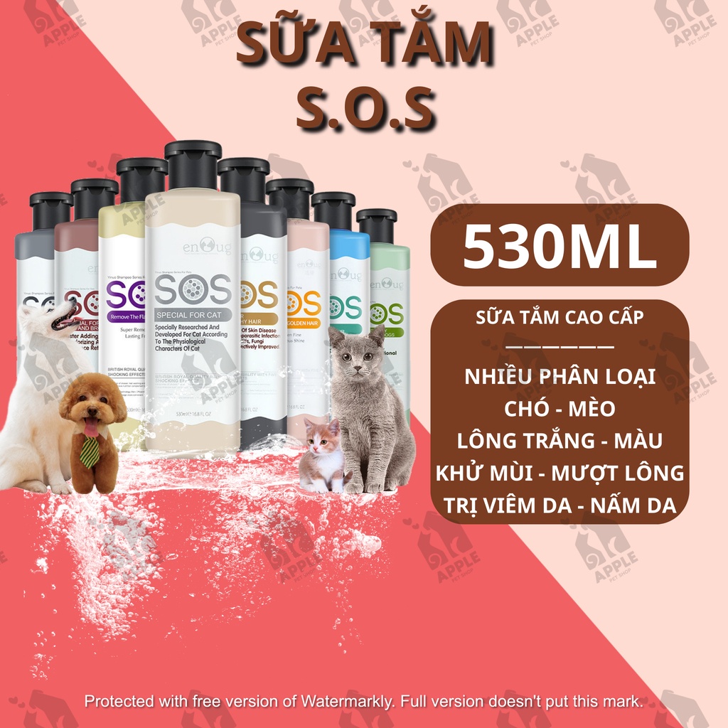 [S.O.S] [530ML] Sữa tắm cao cấp SOS hàng chính hãng