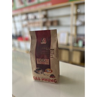 Cà phê nguyên chất rang mộc - loại đậm đặc - túi 500gr - cà phê đặc biệt sáu nhung