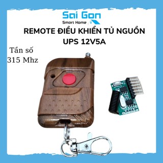 Remote 1 kênh điều khiển tủ nguồn ups tần số 315mhz